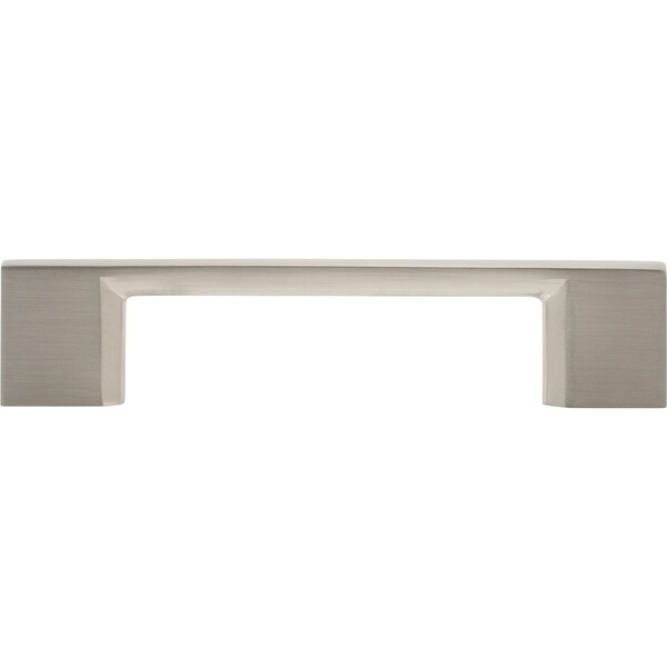 Designperfect 3-3/4'' Center-to-Center Square Cabinet Pull, Brushed Satin Nickel, 25PK - DPA25S793SNB