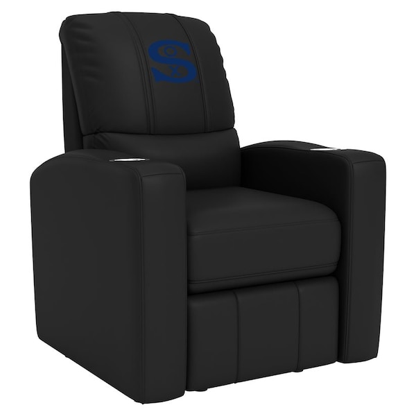 Dreamseat Stealth Recliner with Chicago White Sox Cooperstown Primary Logo - XZ52082CDSMHTBLK-PSCOOP0135