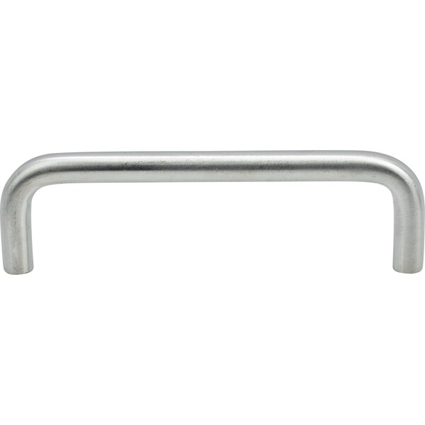 Designperfect 3-3/4'' Center-to-Center Square Cabinet Pull, Matte/Flat Black, 25PK - DPA-W593BC