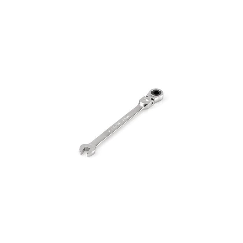 TEKTON 1/4 in. Flex Head 12-Point Ratcheting Combination Wrench - WRC26306