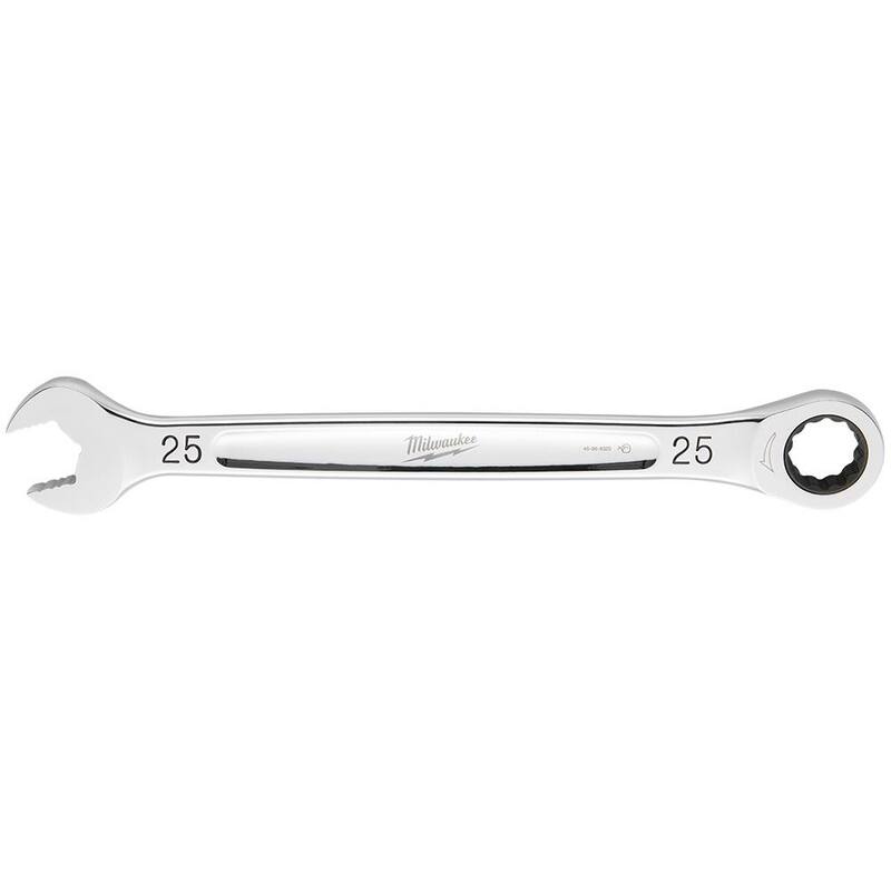 Milwaukee 25 mm Ratcheting Combination Wrench - 45-96-9325