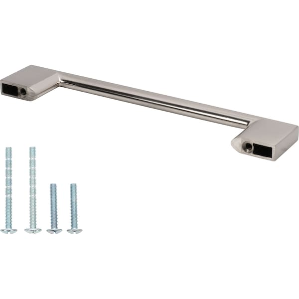 Designperfect 5-1/16'' Center-to-Center Handle Pull, Brushed Satin Nickel - DPA-S794SNB