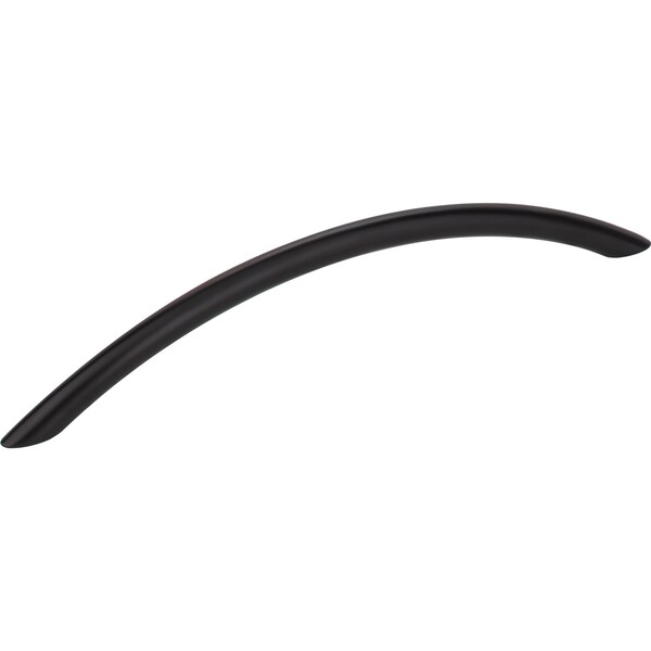 Elements By Hardware Resources 192 mm Center-to-Center Matte Black Arched Verona Cabinet Pull - 4307305