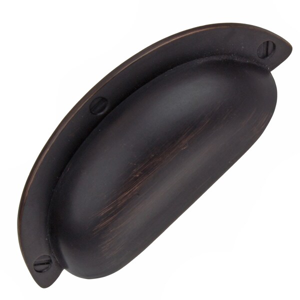 Gliderite Hardware 2-1/2 in. Center to Center Oil Rubbed Bronze Bin Pull - 4158-ORB, 5PK - 4158-ORB-5