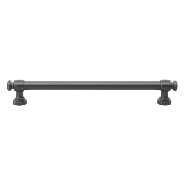 Gliderite Hardware 7-5/8 in. Center to Center Matte Black Classic Euro Bar Pull - 4361-192-MB, 5PK - 4361-192-MB-5