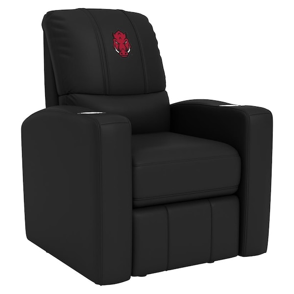 Dreamseat Stealth Recliner with Arkansas Razorbacks Secondary Logo - XZ52082CDSMHTBLK-PSCOL12016