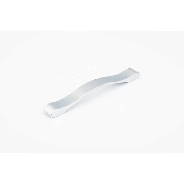 Schaub 192mm Center to Center Wave Cabinet Pull Matte Chrome Finish - 244-192-M26