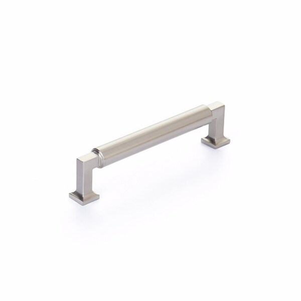 Schaub 5in Center to Center Haniburton Cabinet Pull Satin Nickel Finish - 475-15