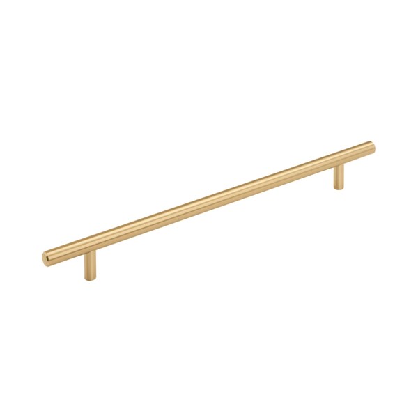Amerock Bar Pulls 10-1/16 in 256 mm Center-to-Center Champagne Bronze Cabinet Pull - BP40519CZ