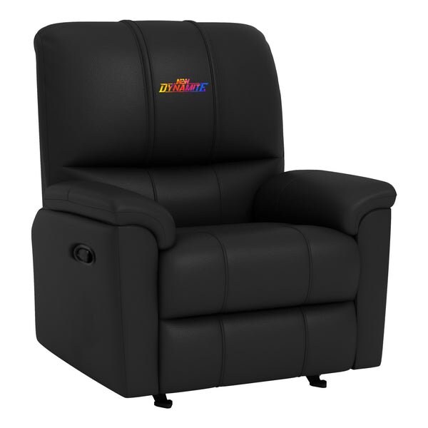 Dreamseat Rocker Recliner with All Elite Wrestling Dynamite Color Logo - XZ52031CDRRBLK-PSAEW0003