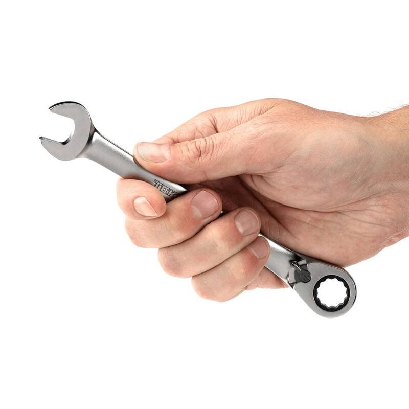 TEKTON 13 mm Reversible 12-Point Ratcheting Combination Wrench - WRC23413