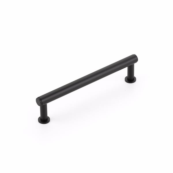 Schaub 5in Center to Center Pub House Cabinet Pull Matte Black Finish - 5105-MB