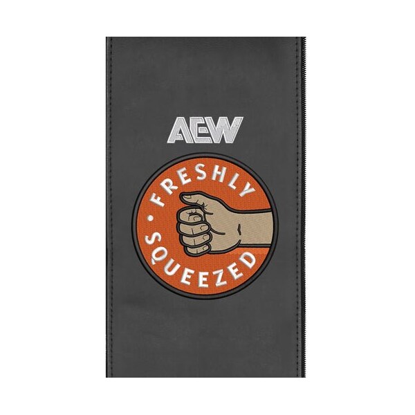 Dreamseat Stealth Power Plus Recliner with AEW Orange Cassidy Freshly Squeezed Logo - XZ520823901CDSMHTUSBBLK-PSAEW0014