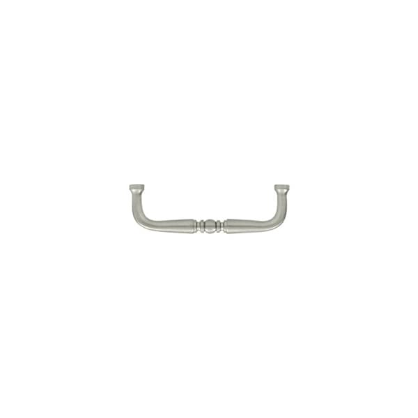 Deltana PCT350U153 Traditional Wire Pull Brushed Nickel, 10PK - PCT350U15-XCP10