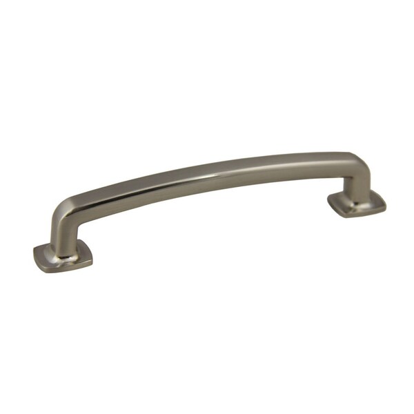 Pride Industrial 5-3/4in Vail Cabinet Pull with 5in Center to Center Satin Nickel Finish - P86374SN