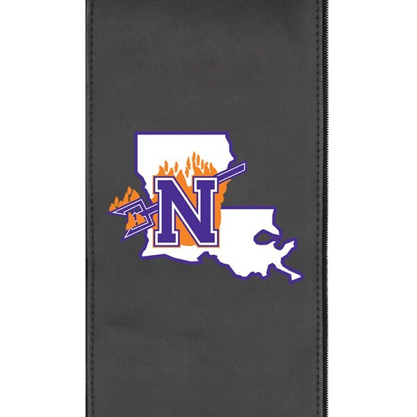 Dreamseat Stealth Recliner with Northwestern State Demons Logo - XZ52082CDSMHTBLK-PSCOL13665