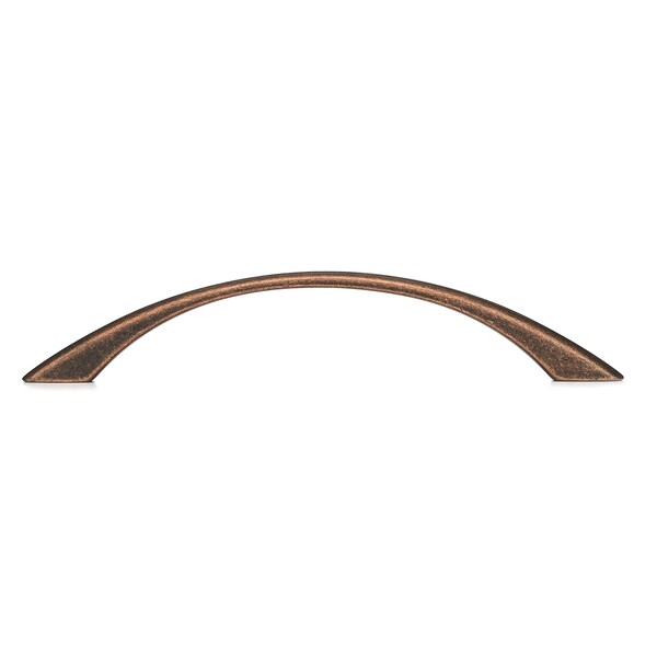 Richelieu 5-1/16 in. (128 mm) Center-to-Center Antique Copper Traditional Drawer Pull - BP391458193