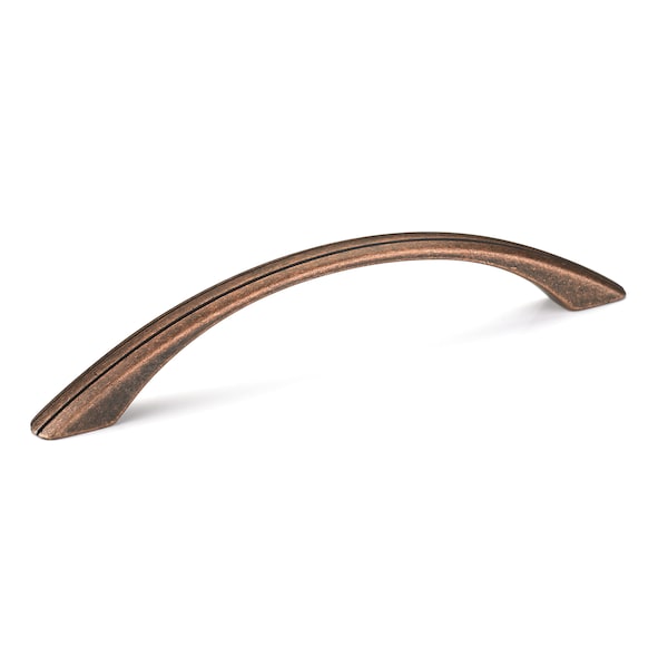 Richelieu 5-1/16 in. (128 mm) Center-to-Center Antique Copper Traditional Drawer Pull - BP391458193