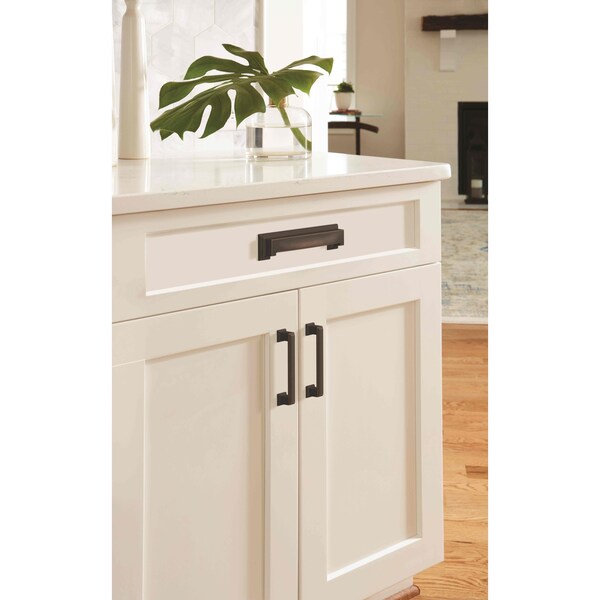 Amerock Appoint 3-3/4 in 96 mm Center-to-Center Oil Rubbed Bronze Cabinet Pull - BP36759ORB