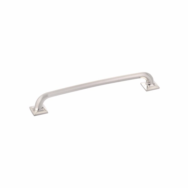 Schaub 8in Center to Center Northport Square Cabinet Pull Brushed Nickel Finish - 217-BN