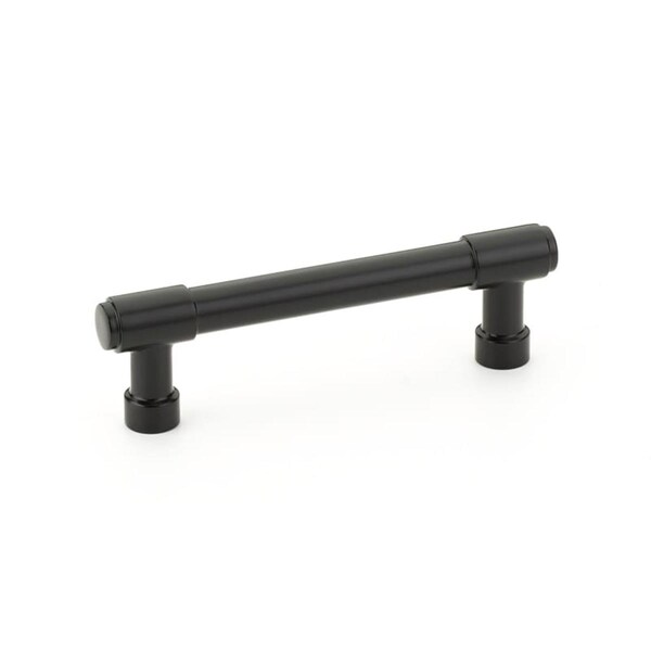 Vecindario 3.5 in. Jasper Center to Center Cabinet Pull, Flat Black - VE3236144