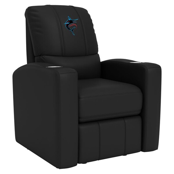 Dreamseat Stealth Recliner with Miami Marlins Alternate Logo - XZ52082CDSMHTBLK-PSMLB21006