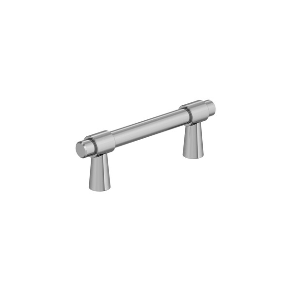 Amerock Destine 3 inch 76mm Center-to-Center Polished Chrome Cabinet Pull - BP3737026