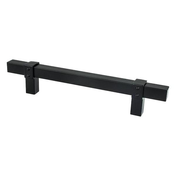 Escenario 128 mm Center to Center Rivet Rebel Cabinet Pull, Matte Black - ES3338284