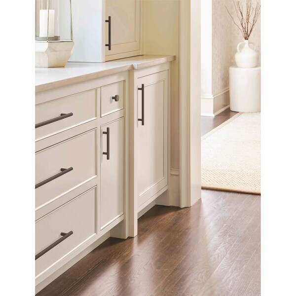 Amerock Caliber 5-1/16 in 128 mm Center-to-Center Oil Rubbed Bronze Cabinet Pull - BP36874ORB