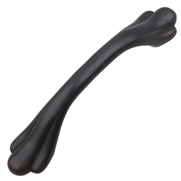 Gliderite Hardware 3 in. Center to Center Oil Rubbed Bronze Paw Pull - 4229-ORB, 25PK - 4229-ORB-25