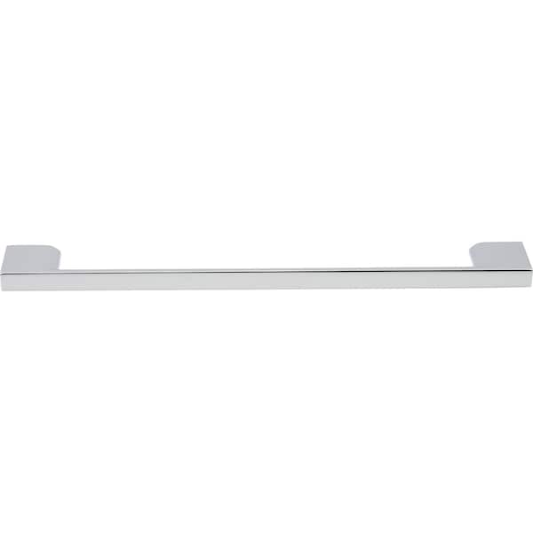 Designperfect 7-9/16Center-to-Center Square Cabinet Pull, Polished Chrome, 10PK - DPA10S796PC