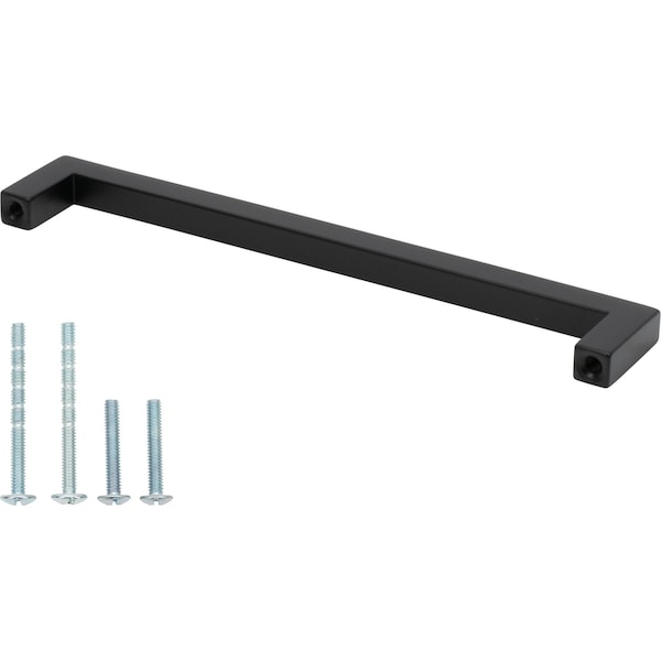 Designperfect 6-5/16'' Center-to-Center Handle Pull, Matte/Flat Black - DPA-S355BLK