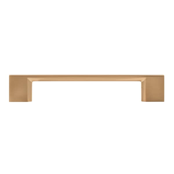 Designperfect 5-1/16'' Center-to-Center Square Cabinet Pull, Champagne Bronze/Gold, 25PK - DPA25S794CBZ