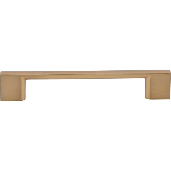 Designperfect 5-1/16'' Center-to-Center Square Cabinet Pull, Champagne Bronze/Gold, 25PK - DPA25S794CBZ