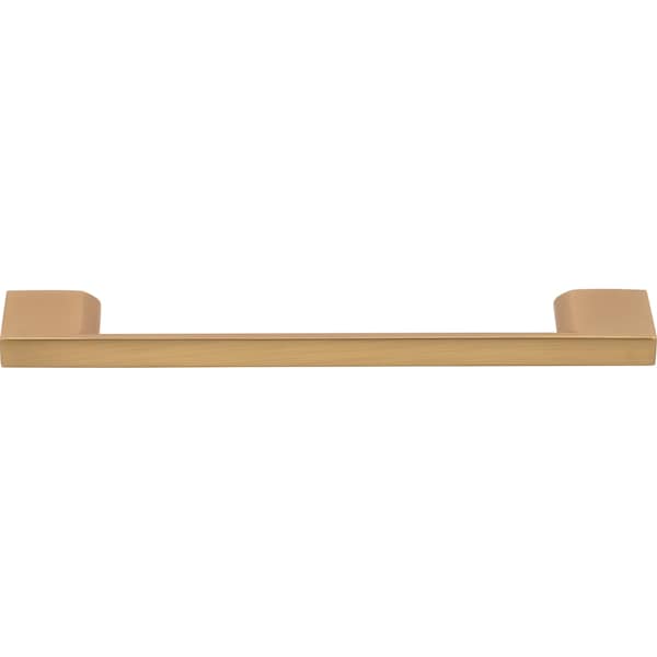 Designperfect 5-1/16'' Center-to-Center Square Cabinet Pull, Champagne Bronze/Gold, 25PK - DPA25S794CBZ