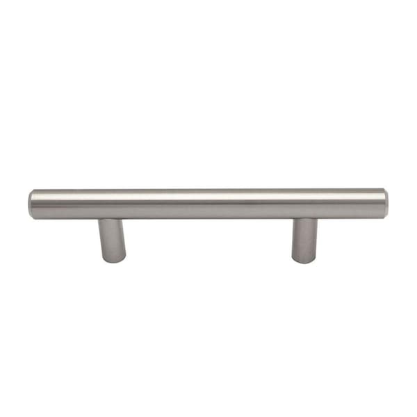 Utopia Alley Carli Cabinet Pull Handle, Brushed Nickel - 3 in. Center to Center - HW359BN