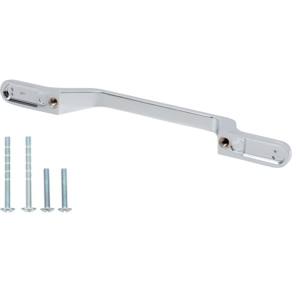 Designperfect 3-3/4'' Center-to-Center Handle Pull, Polished Chrome, 10PK - DPA10R983PC