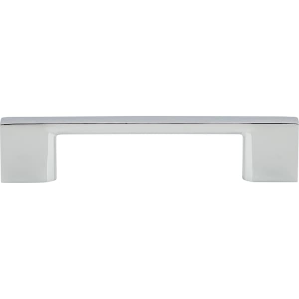 Designperfect 3-3/4'' Center-to-Center Square Cabinet Pull, Polished Chrome, 10PK - DPA10S793PC
