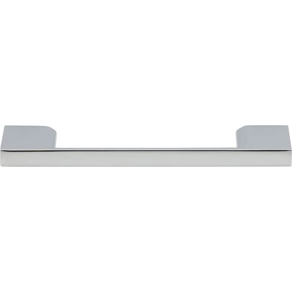 Designperfect 3-3/4'' Center-to-Center Square Cabinet Pull, Polished Chrome, 10PK - DPA10S793PC