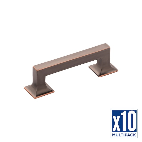 Hickory Hardware Pull 3 Inch Center to Center, 10PK - P3010-OBH-10B