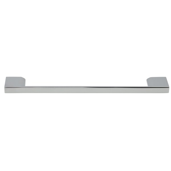 Designperfect 6-5/16'' Center-to-Center Square Cabinet Pull, Polished Chrome, 10PK - DPA10S795PC