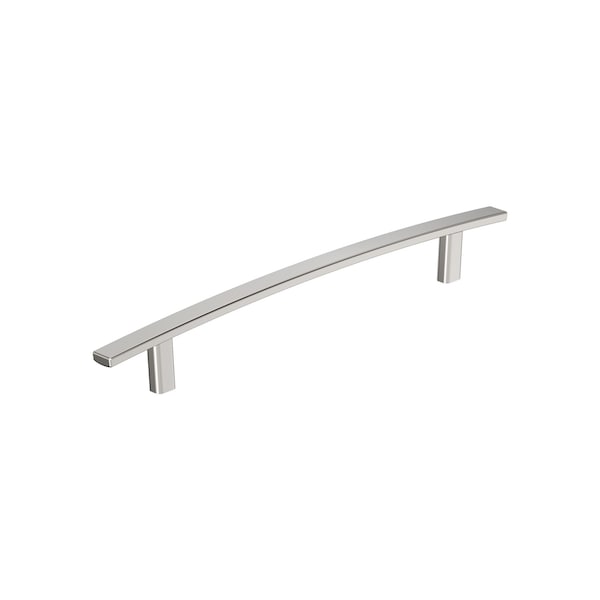 Amerock Cyprus 8-13/16 inch 224mm Center-to-Center Polished Nickel Cabinet Pull - BP26209PN