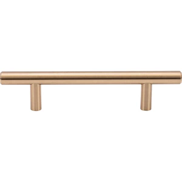 Designperfect 3-3/4'' Center-to-Center Cabinet Bar Pull, Champagne Bronze/Gold, 25PK - DPA25T203CBZ