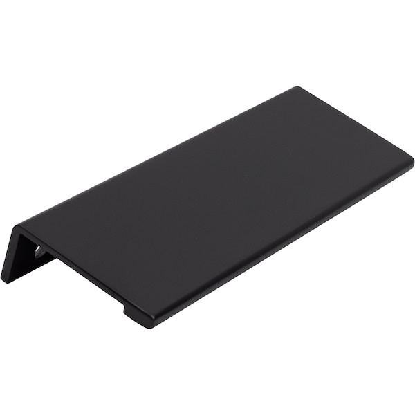 Designperfect 3-3/4'' Center-to-Center Cabinet Tab Pull, Matte/Flat Black, 25PK - DPA25F423BLK