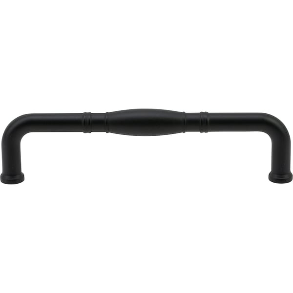 Designperfect 5-1/16'' Center-to-Center Handle Pull, Matte/Flat Black, 25PK - DPA25R574BLK