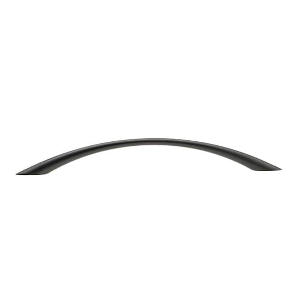 Richelieu 7 9/16 in (192 mm) Center-to-Center Matte Black Contemporary Drawer Pull - BP85820192900