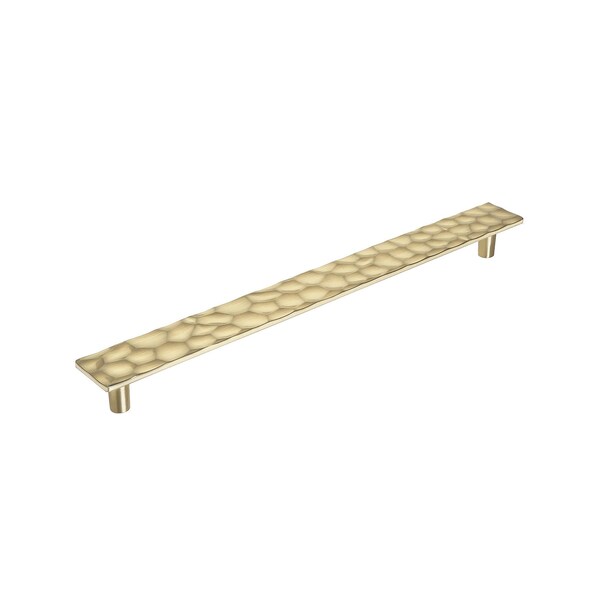 Amerock Kamari 10-1/16 in 256 mm Center-to-Center Golden Champagne Cabinet Pull - BP36826BBZ