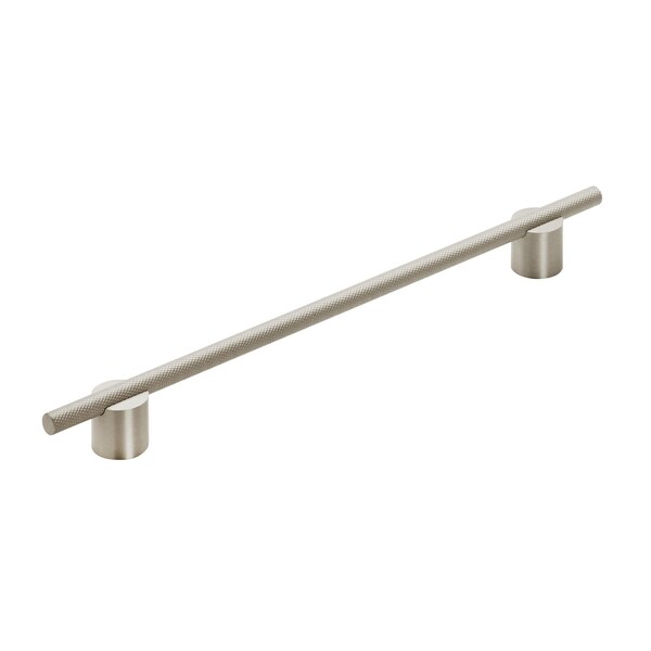 Amerock Transcendent 10-1/16 in 256 mm Center-to-Center Silver Champagne Cabinet Pull - BP7414256SCSC