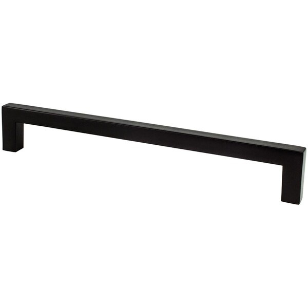 Berenson 192 mm Center to Center Contemporary Advantage One Arch Pull, Matte Black - BE9020 4055