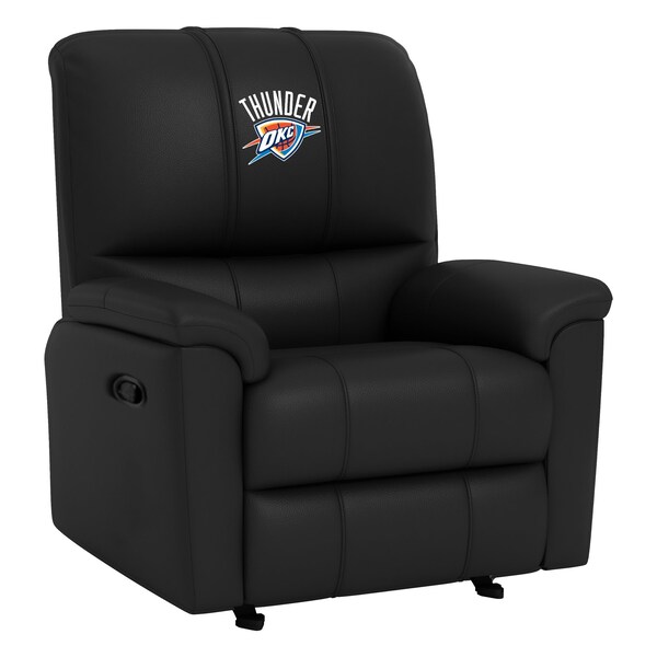 Dreamseat Rocker Recliner with Oklahoma City Thunder Logo - XZ52031CDRRBLK-PSNBA32060